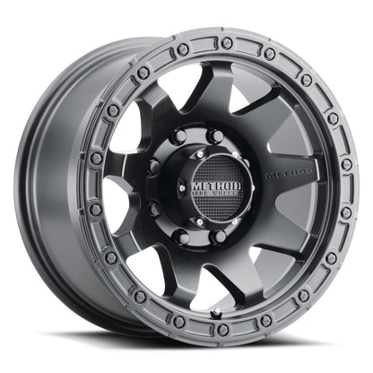 17x9 Method MR317 Matte Black Wheel 8x6.5 (-12mm)