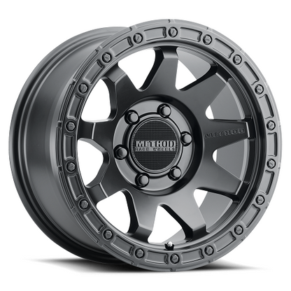 17x8.5 Method MR317 Black Wheel 8x180 (0mm)