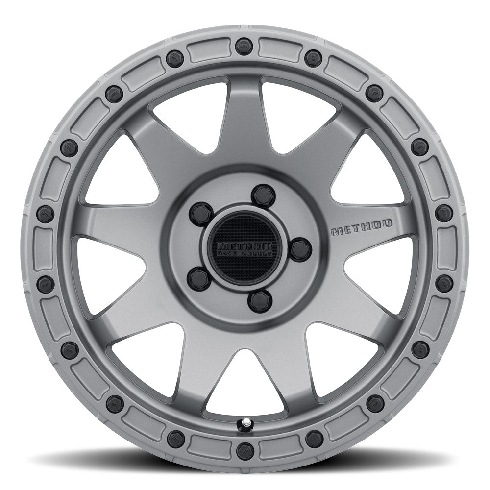 17x9 Method MR317 Titanium Wheel 5x5.5 (-12mm)