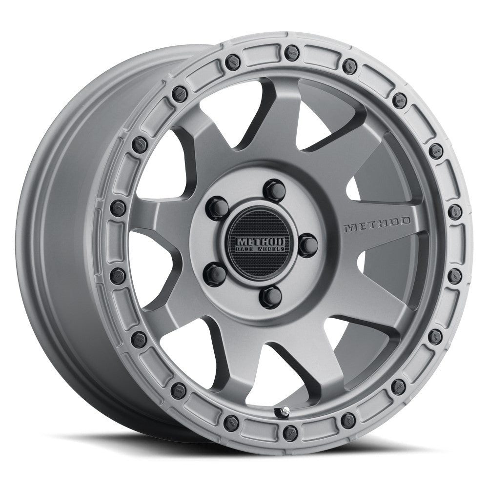 17x9 Method 317T Titanium Wheel 5x5 (-12mm)