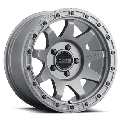 17x9 Method 317T Titanium Wheel 5x5 (-12mm)