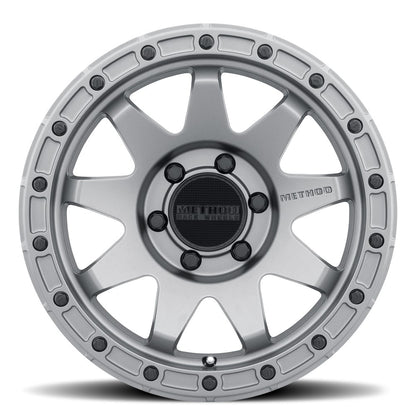 17x9 Method MR317 Titanium Wheel 6x5.5 (-12mm)
