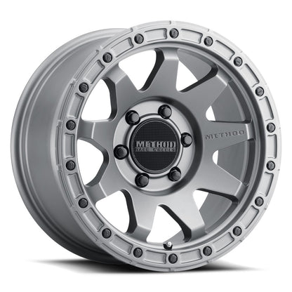 17x9 Method MR317 Titanium Wheel 6x5.5 (-12mm)