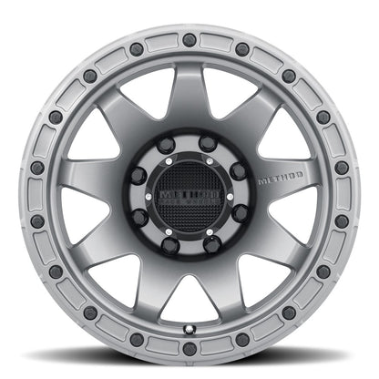 17x9 Method MR317 Titanium Wheel 8x6.5 (-12mm)
