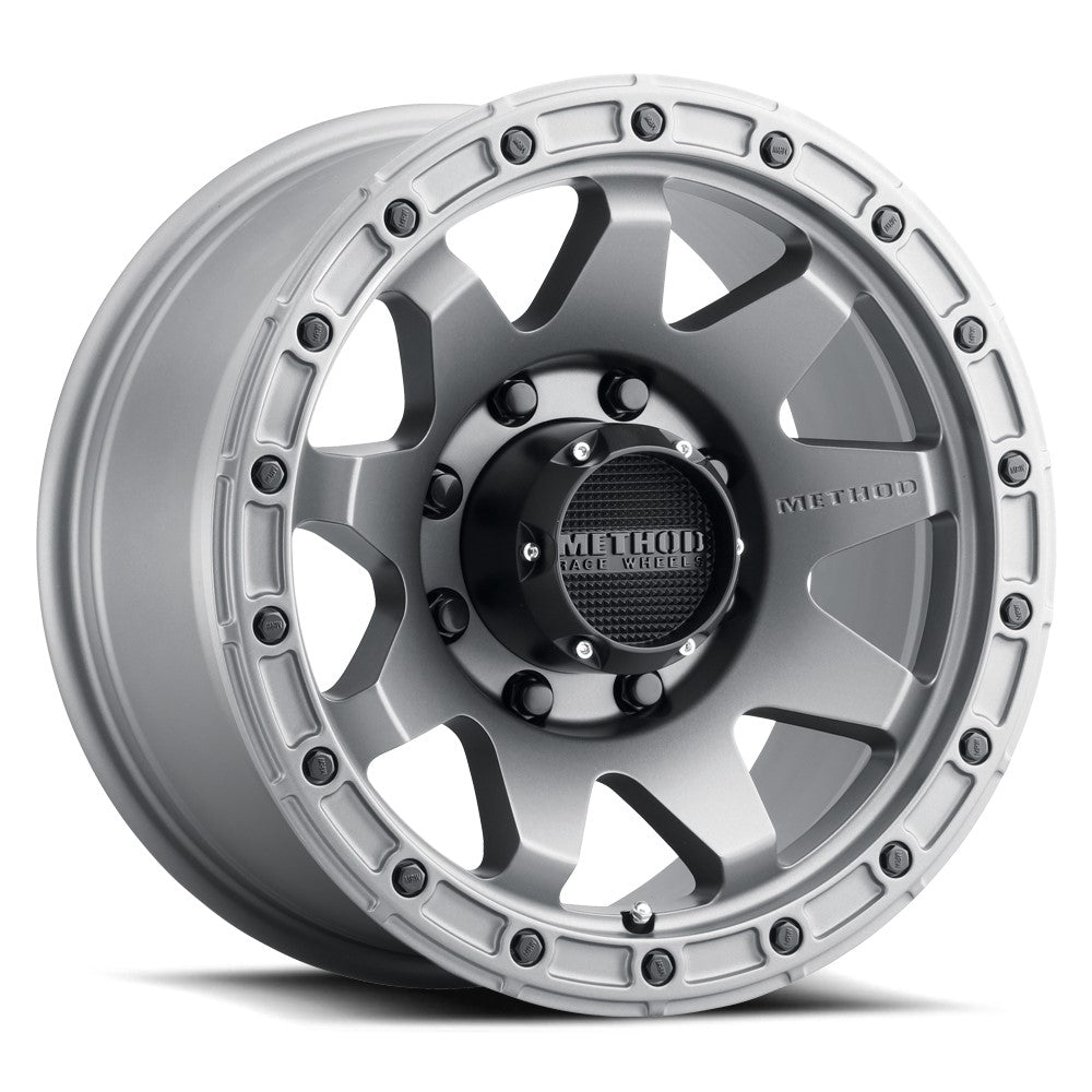 17x9 Method MR317 Titanium Wheel 8x6.5 (-12mm)