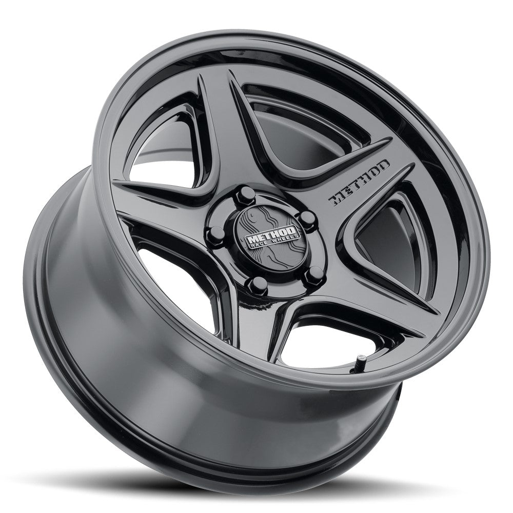 17x8.5 Method 319B Gloss Black Wheel 5x5 (0mm)