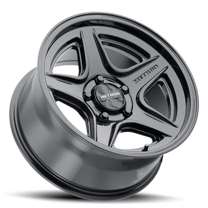 17x8.5 Method 319B Gloss Black Wheel 5x5 (0mm)