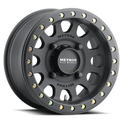 15x6 Method MR401 UTV BEADLOCK Matte Black Wheel 5x4.5 (49mm)