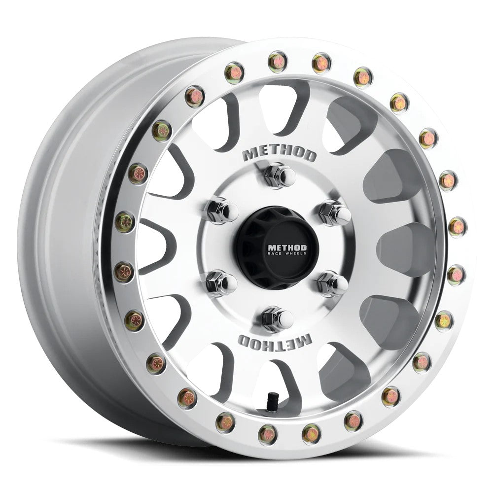 15x7 Method MR401 Machined - Raw UTV BEADLOCK Wheel 6x5.5 (38mm)