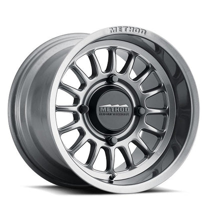14x7 Method MR411 UTV Gloss Titanium Wheel 4x137 (13mm)