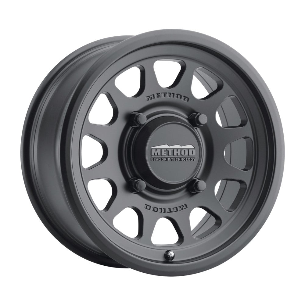 15x10 Method MR414 Bead Grip Matte Black UTV Wheel 4x137 (25mm)
