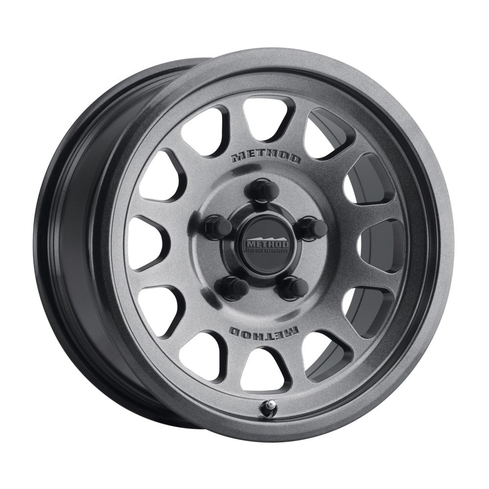 15x10 Method MR414 Bead Grip Graphite Wheel 5x4.5 (25mm)