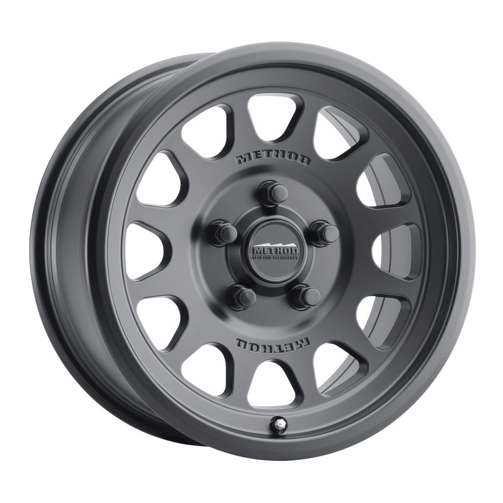15x10 Method MR414 Bead Grip Matte Black Wheel 6x5.5 (25mm)