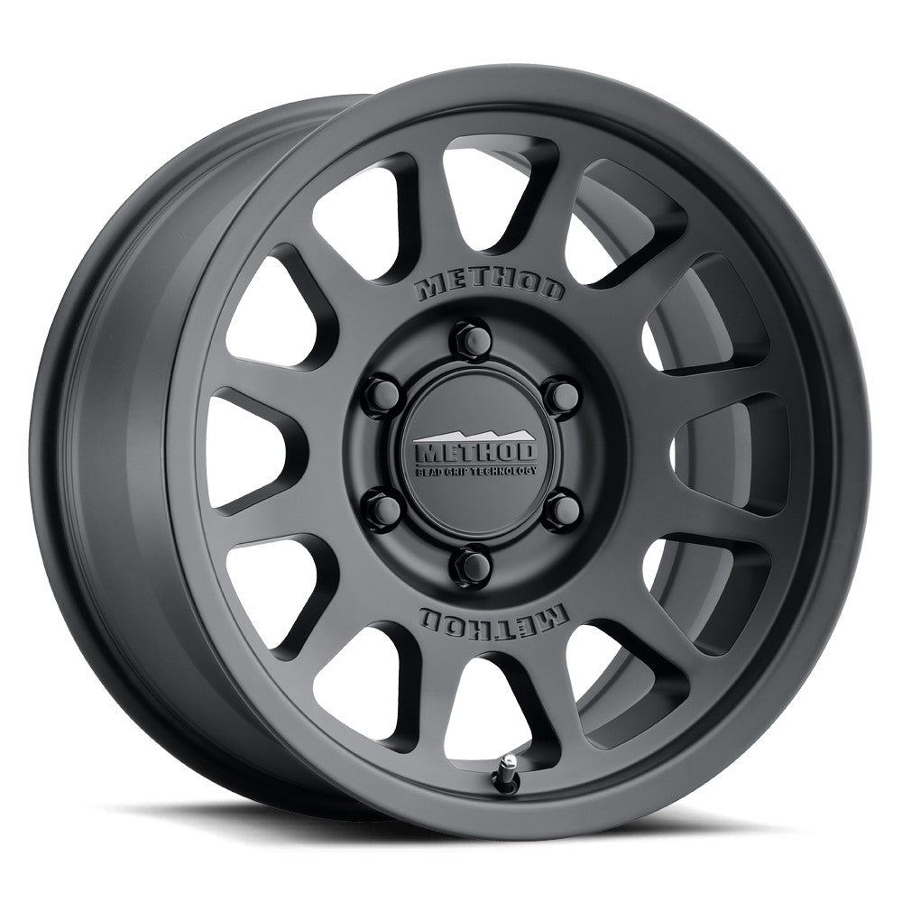 17x9 Method 703B Bead Grip Matte Black Wheel 6x5.5 (-12mm)