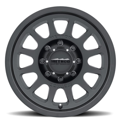 17x9 Method MR703 Bead Grip Matte Black Wheel 8x6.5 (-12mm)