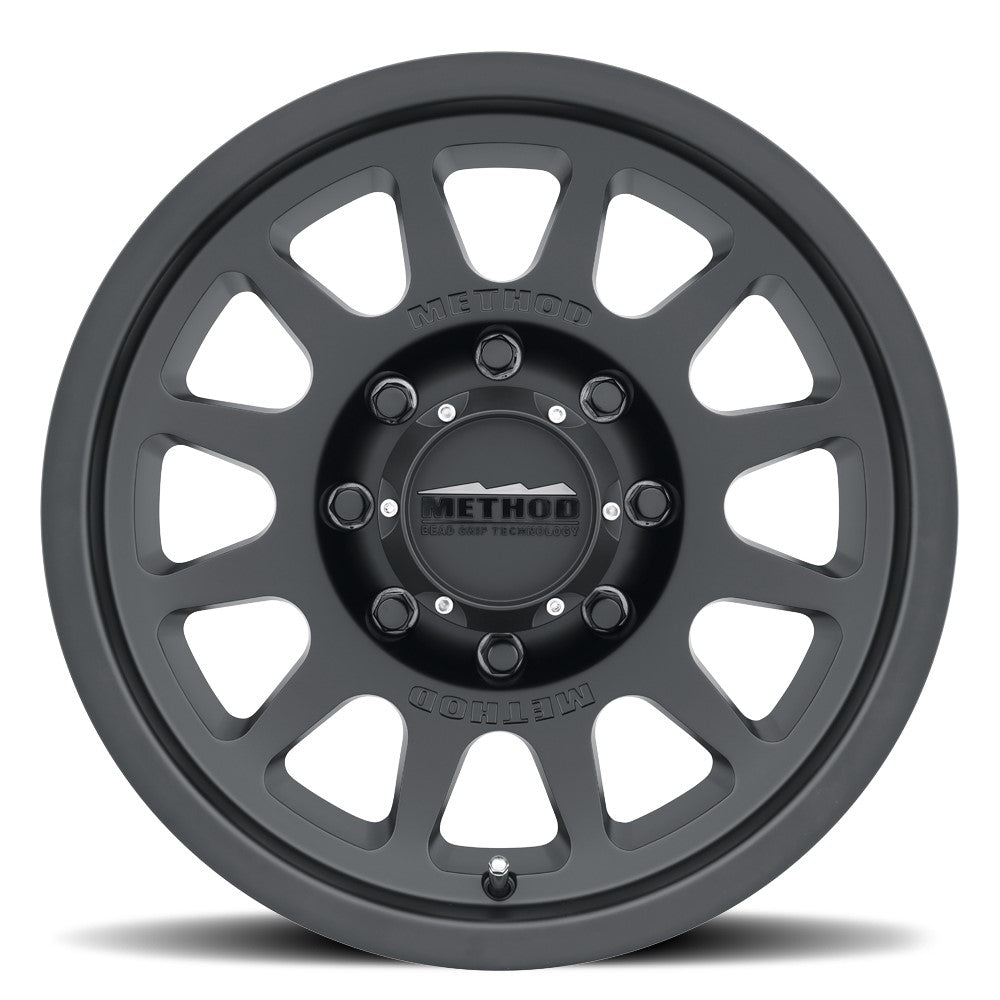 17x9 Method 703B Bead Grip Matte Black Wheel 8x6.5 (-12mm)