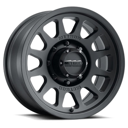 17x9 Method MR703 Bead Grip Matte Black Wheel 8x6.5 (-12mm)