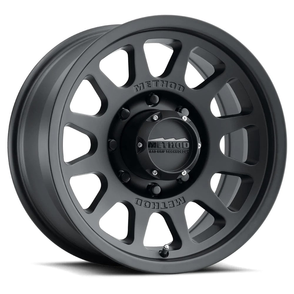 17x9 Method 703B Bead Grip Matte Black Wheel 8x6.5 (-12mm)