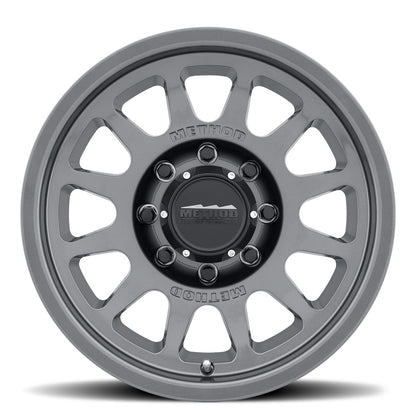17x9 Method 703T Bead Grip Gloss Titanium Wheel 8x6.5 (-12mm)