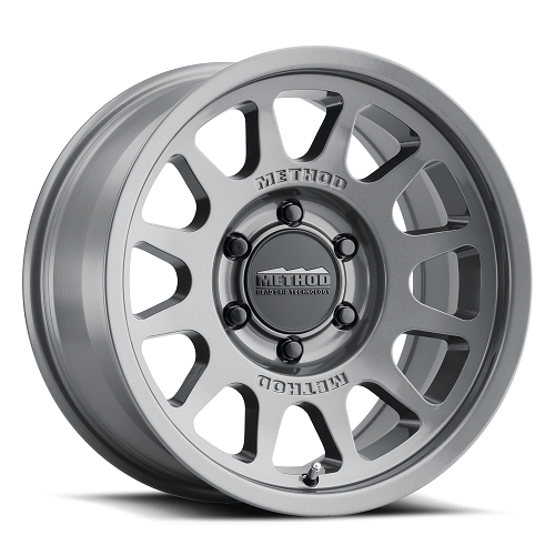17x8.5 Method MR703 Titanium Wheel 5x5 (0mm)