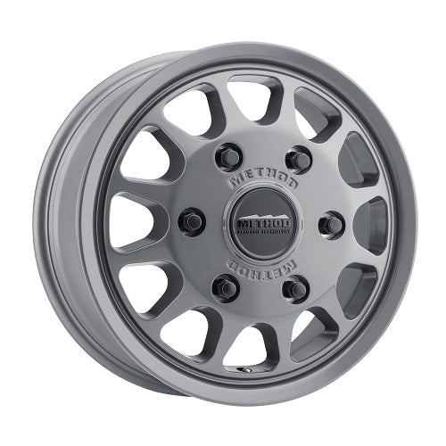 16x6.5 Method Race Wheels MR703 Bead Grip Gloss Titanium Wheel 6x180 (90mm)