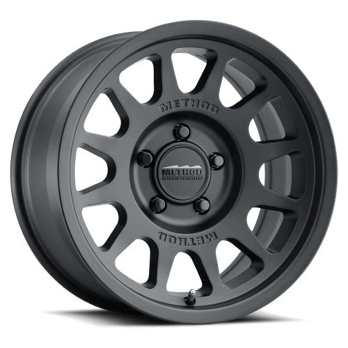 17x8.5 Method Race Wheels MR703 Bead Grip Matte Black Wheel 5x5.5 (0mm)