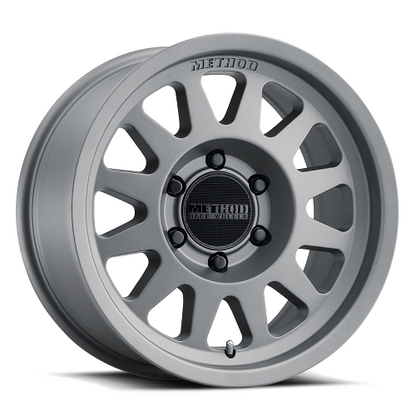 16x8 Method MR704 Matte Titanium Wheel 6x120 (0mm)