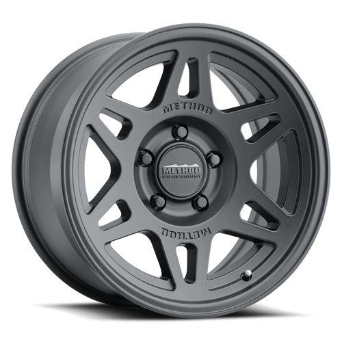 17x8.5 Method Race Wheels MR706 Bead Grip Matte Black Wheel 5x5 (25mm)