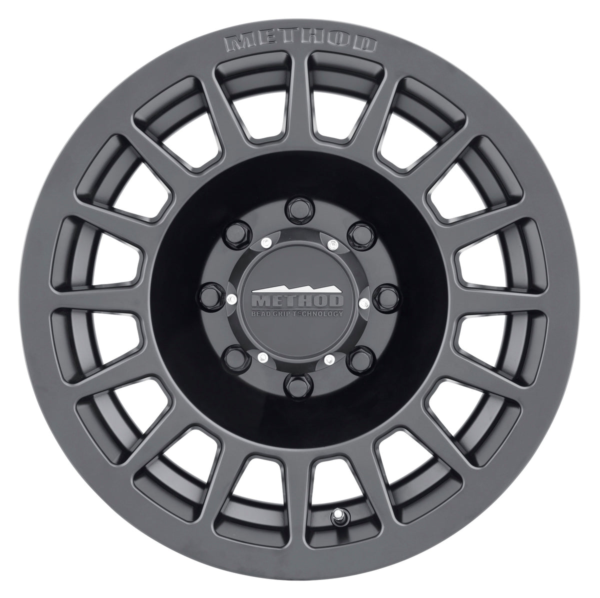 18x9 Method MR707 Bead Grip Matte Black Wheel 8x6.5 (18mm)