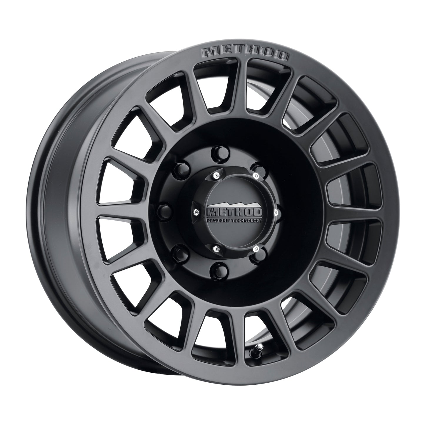 18x9 Method 707B Bead Grip Matte Black Wheel 8x180 (18mm)