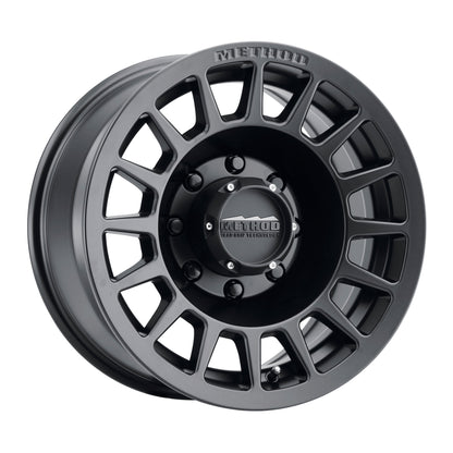 18x9 Method MR707 Bead Grip Matte Black Wheel 8x6.5 (18mm)