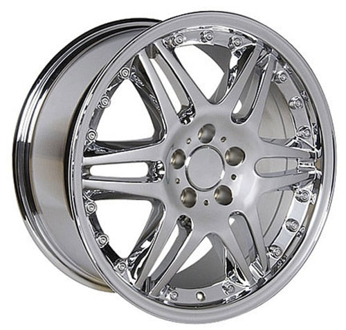 18x8.5 OE Wheels MB09 Chrome Wheel 5x112 (35mm)
