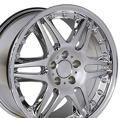 18x8.5 OE Wheels MB09 Chrome Wheel 5x112 (35mm)