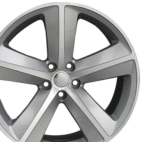 20x9 OE Wheels DG05 Silver Machined Wheel 5x115 (20mm)