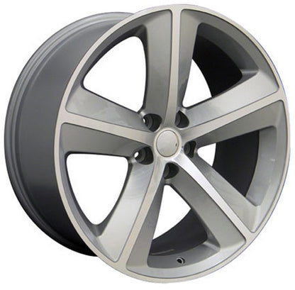 20x9 OE Wheels DG05 Silver Machined Wheel 5x115 (20mm)
