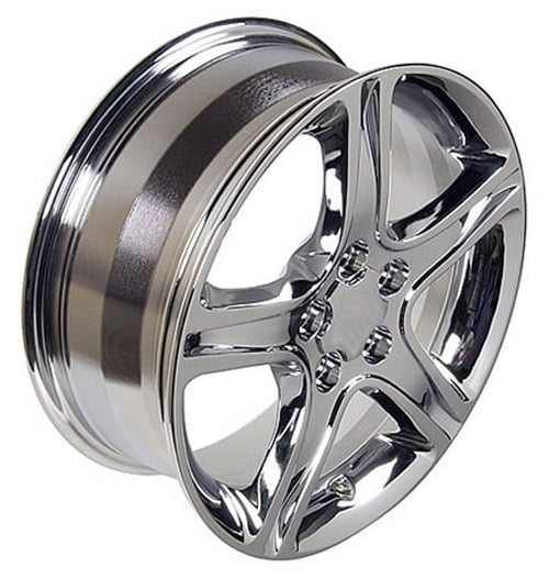 17x7 OE Wheels LX01 Chrome Wheel 5x4.5 (50mm)