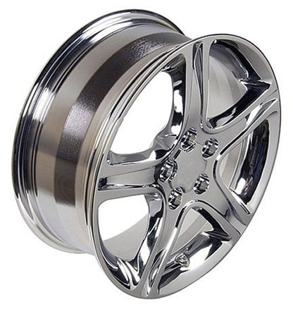 17x7 OE Wheels LX01 Chrome Wheel 5x4.5 (50mm)