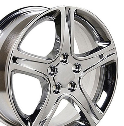 17x7 OE Wheels LX01 Chrome Wheel 5x4.5 (50mm)