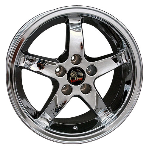 17x9 OE Wheels FR04B Chrome Wheel 5x4.5 (24mm)