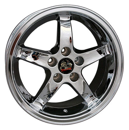 17x9 OE Wheels FR04B Chrome Wheel 5x4.5 (24mm)