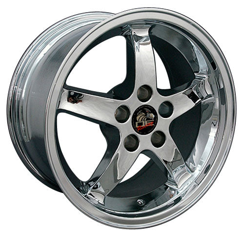 17x9 OE Wheels FR04B Chrome Wheel 5x4.5 (24mm)