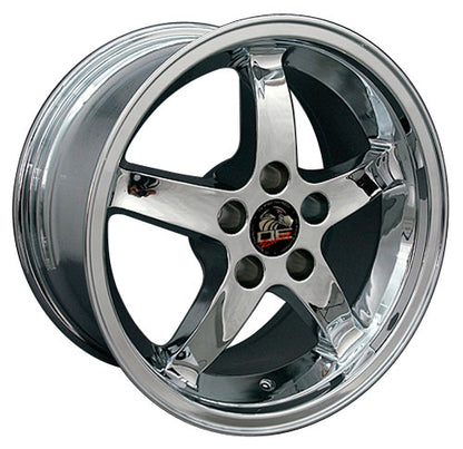 17x9 OE Wheels FR04B Chrome Wheel 5x4.5 (24mm)