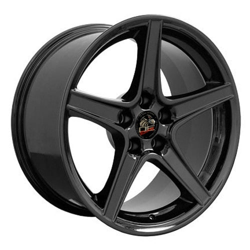 18x9 OE Wheels FR06B Gloss Black Wheel 5x4.5 (24mm)
