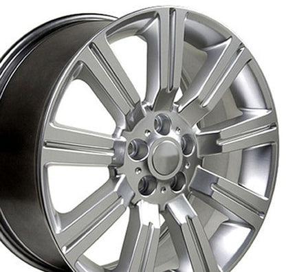 20x9.5 OE Wheels LR01 Hyper Silver Wheel 5x120 (50mm)