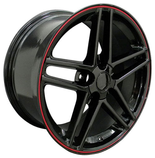 17x9.5 OE Wheels CV07A Gloss Black Wheel 5x4.75 (54mm)