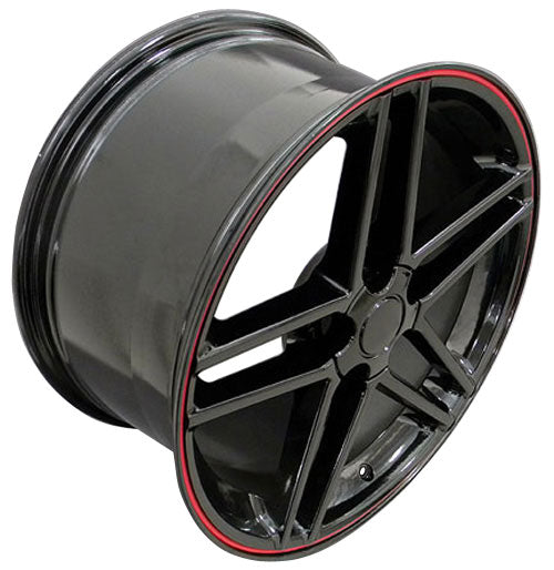 18x10.5 OE Wheels CV07A Gloss Black Wheel 5x4.75 (56mm)