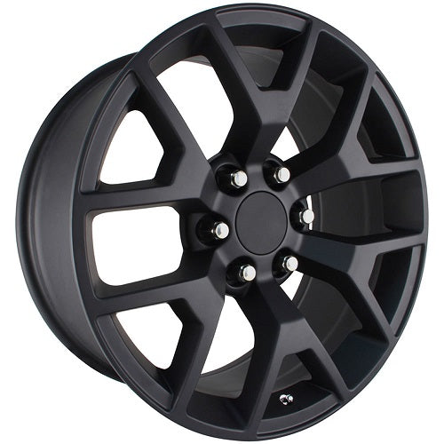 20x9 Performance Replicas 169SB Satin Black Wheel 6x5.5 (27mm)