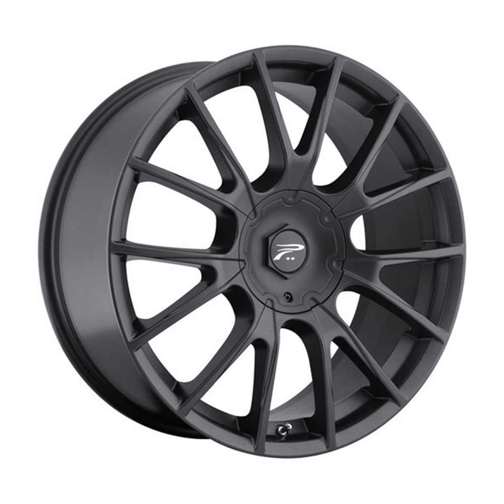 17x7.5 Platinum 401B Marathon Satin Black Wheel 5x5 (42mm)