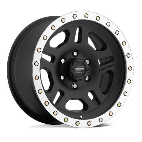 16x8 Pro Comp PA29 La Paz Satin Black Machined Wheel 5x4.5 (0mm)