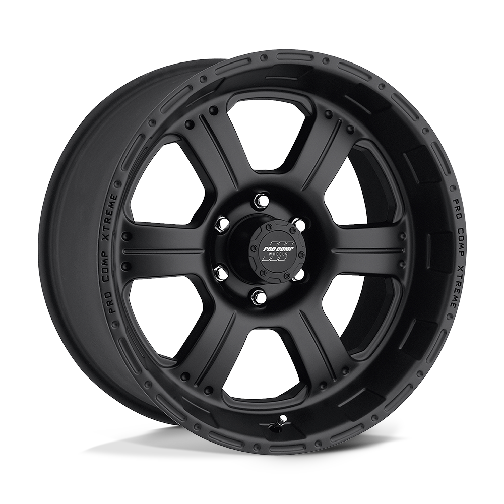 17x8 Pro Comp 7089 Kore Flat Black Wheel 5x4.5 (0mm)